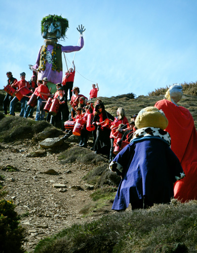 Giant Bolster Pageant St Agnes May Day Bank Holiday Weekend